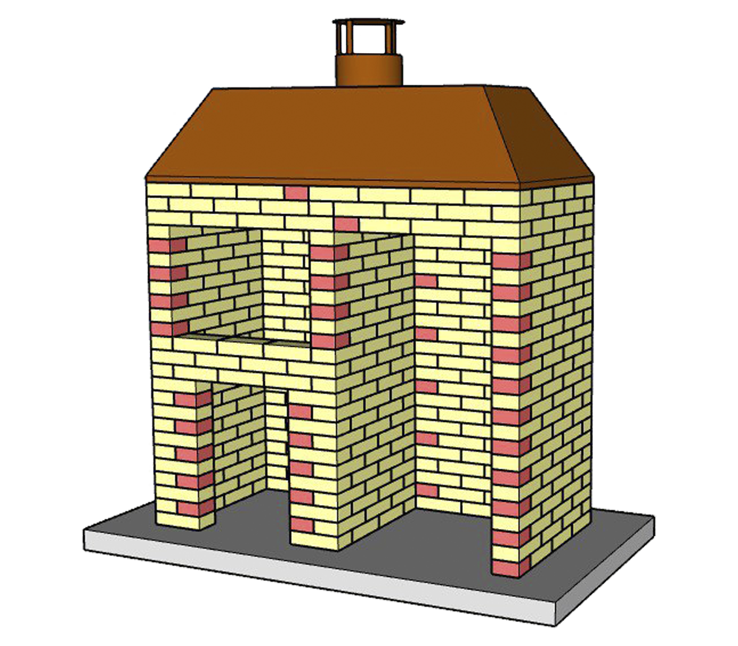 Мангал + зона тандыра